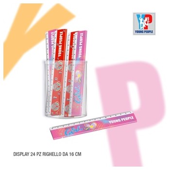 Righello 15cm 2 Fantasie