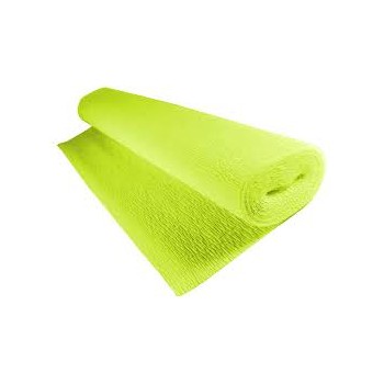 Rotolo Carta Crespa 180 gr 50cm x 2,5m - colore Verde chiaro