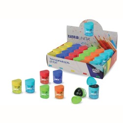 Temperamatite 3 fori Tinta unita colore casuale