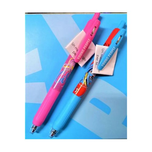 Penna a sfera a scatto - Boy/Girl due fantasie