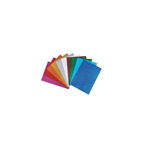 Gomma Crepp Carta Eva Foam Glitterata 2mm...