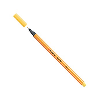 Pennarello stabilo point 88/23 giallo light