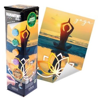 Diamantiny artist tela small 21x30 - Meditazione