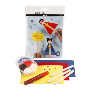 Mini kit creativo, supereroe, 1 set