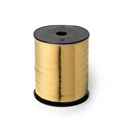 Rotolo nastro per confezioni regalo 10mm x 250mt Oro metallizzato