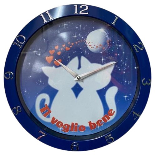 Orologio da muro con Gatti - Ti voglio bene