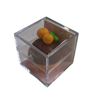 Gomma Kawaii da collezione - Zuccotto marrone, ciliegia...