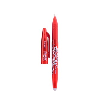 Penna cancellabile con tappo Pilot Frixion rosso