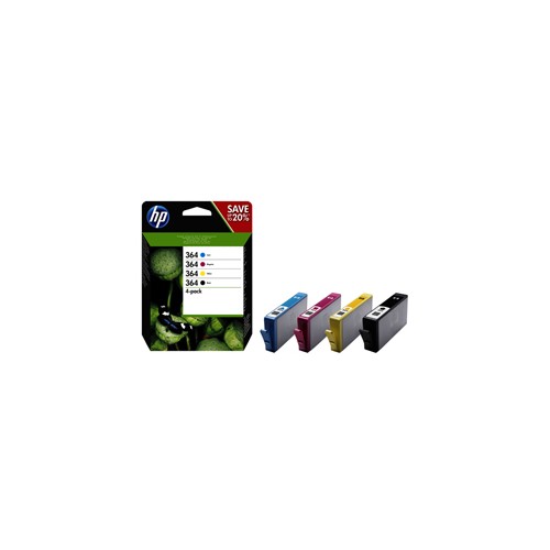 Multipack Hp 364 nero+ciano+magenta+giallo
