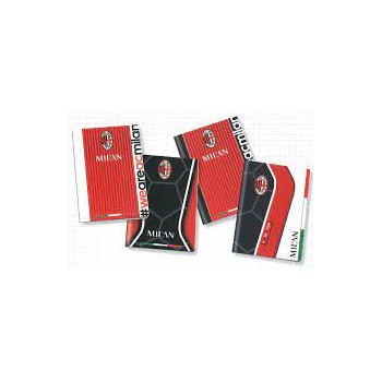 Maxi Quaderno A4 AC Milan - 4 mm