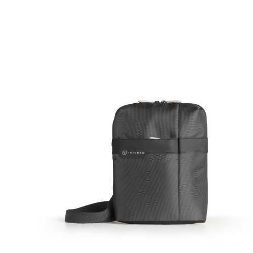Tracolla City bag job in tessuto tecnico Nero...