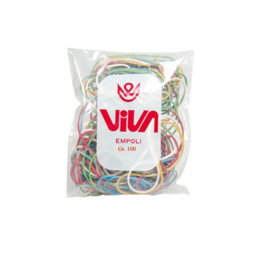 Elastici in gomma Busta 100gr colori e misure...