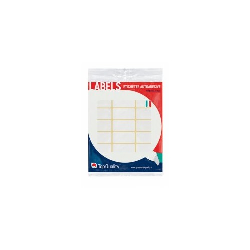 Etichette adesive bianche 56x34mm - Bustina da...
