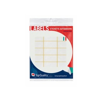 Etichette adesive bianche 70x56mm - Bustina da 40 etichette