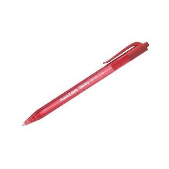 Penna a sfera a scatto - inkjoy rosso