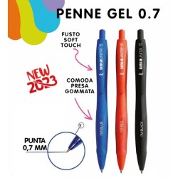 Penna I'm Black Gel 0,7 Tinta Unita inchiostro nero