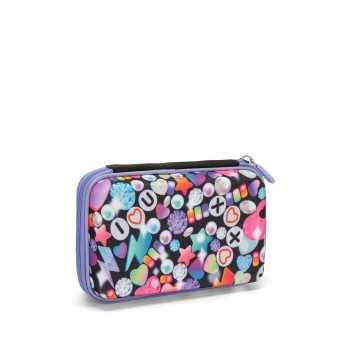 Astuccio Corredo Maxi Zip Comix Bright Girl 2