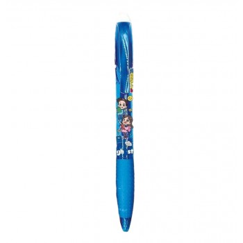 Penna cancellabile blu me contro te ricaricabile a scatto