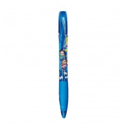 Penna cancellabile blu me contro te ricaricabile a scatto