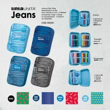 Astuccio One Time Denim Tinta Unita Jeans
