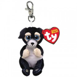 Peluche Ty con gancio - Cagnolino nero