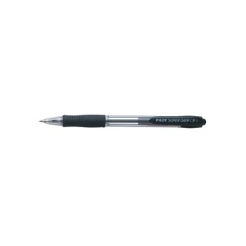 Penna sfera scatto super grip nero fine 0.7mm pilot