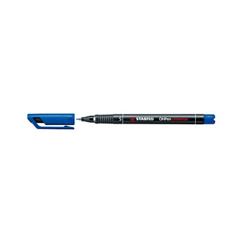 Pennarello stabilo ohpen 841 permanente superfine blu