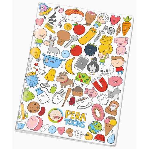 Maxi Quaderno A4 Pera Toons - fantasie...