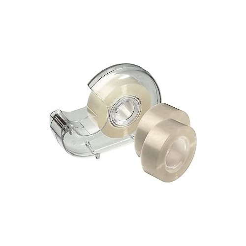 Nastro adesivo trasparente 18x33 con dispenser