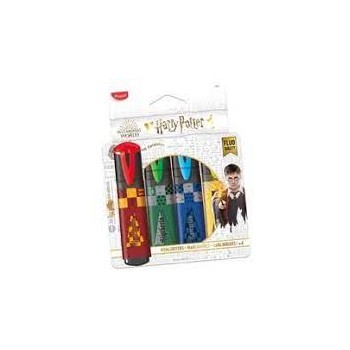 Evidenziatori Harry Potter - Set 4pz.