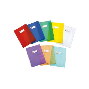Coprimaxi copertina copriquaderno A4 blu semitrasparente...