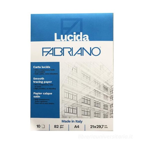 Album Blocco carta lucida A4 10fogli