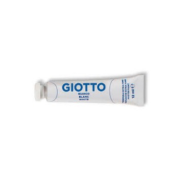 Tempera Giotto tubetto 12ml Bianco