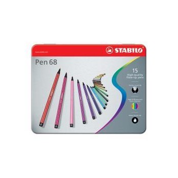 Stabilo Pen 68 Arty colori assortiti - Cf. 15pz con...