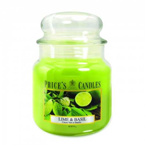 Price's Candle Giara media - Lime & Basil