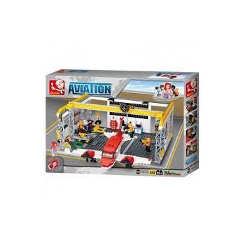 Mattoncini costruzioni Sluban - Aeroporto Aviation Hangar...