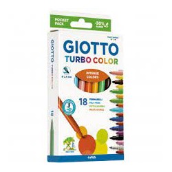 Pennarelli Giotto Turbocolor Cf 18pz