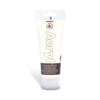 Tempera acrilica Primo Acryl tubetto 75 ml Bianco