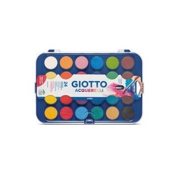 Acquerelli Giotto da 24 colori pastiglie da 30mm