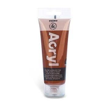 Tempera acrilica Primo Tubetto 75ml Terra di Siena bruciata