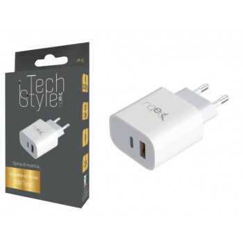 Spina ricarica compatibile con ingressi Usb/TypeC