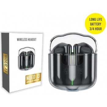Auricolari Wireless con custodia di ricarica colore Nero...