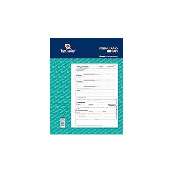 Blocco Formulario Rifiuti 25 copie (x4) autoricalcanti