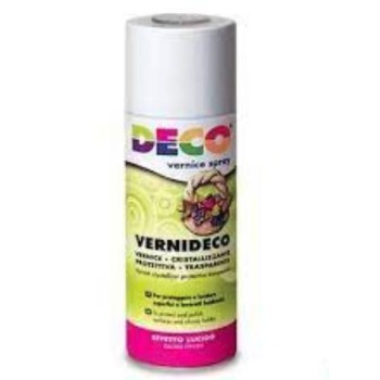 Flacone VerniDeco Vernice Spray Finale trasparente...