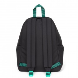 Zaino Eastpak Padded Pak'r Kontrast Stripe Black and Green Nero e Verde 24lt