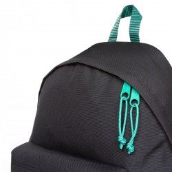 Zaino Eastpak Padded Pak'r Kontrast Stripe Black and Green Nero e Verde 24lt