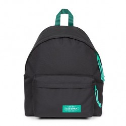 Zaino Eastpak Padded Pak'r Kontrast Stripe Black and Green Nero e Verde 24lt