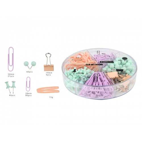 Clip set rotondo Cartomania