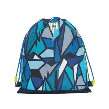 Sacca coulisse con tasca WWF Procione 2