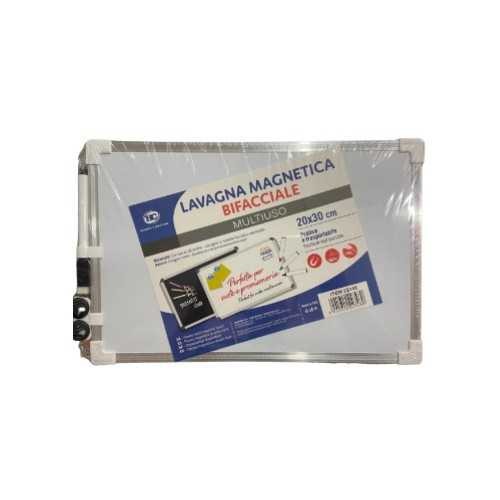 Lavagna magnetica bianca bifacciale multiuso...